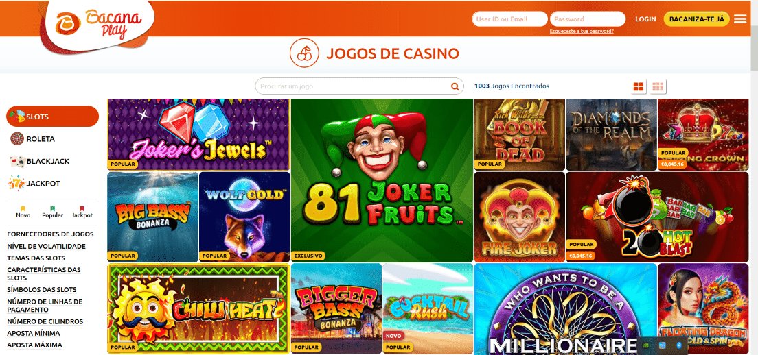  Bacana play Casino 