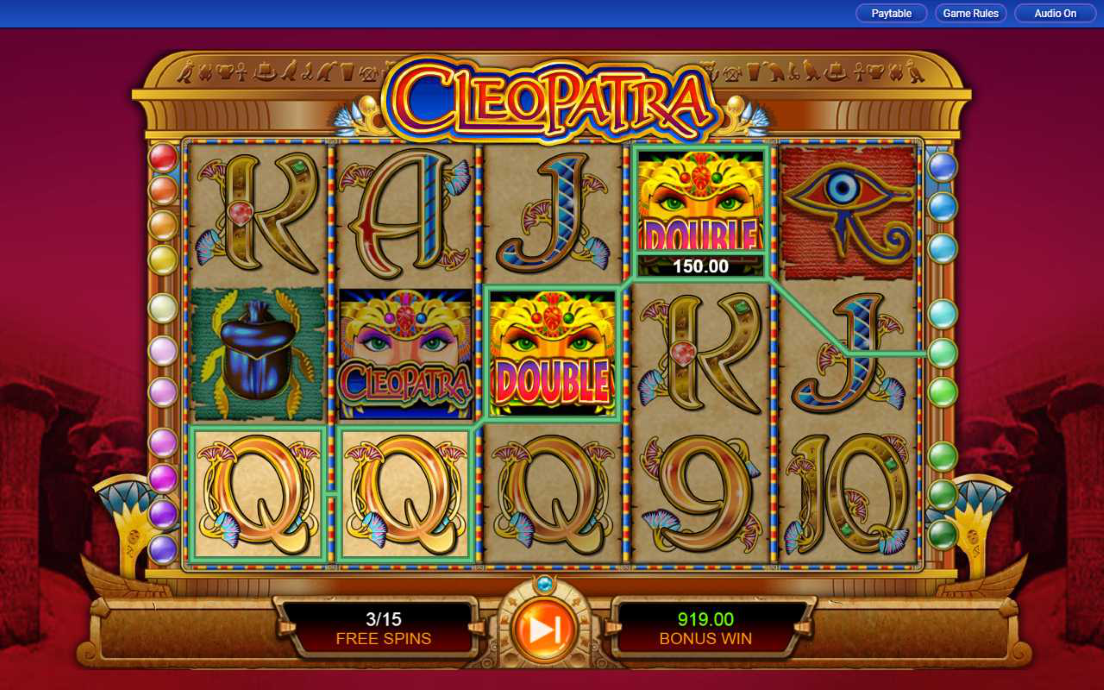 cleopatra slot machine free play online