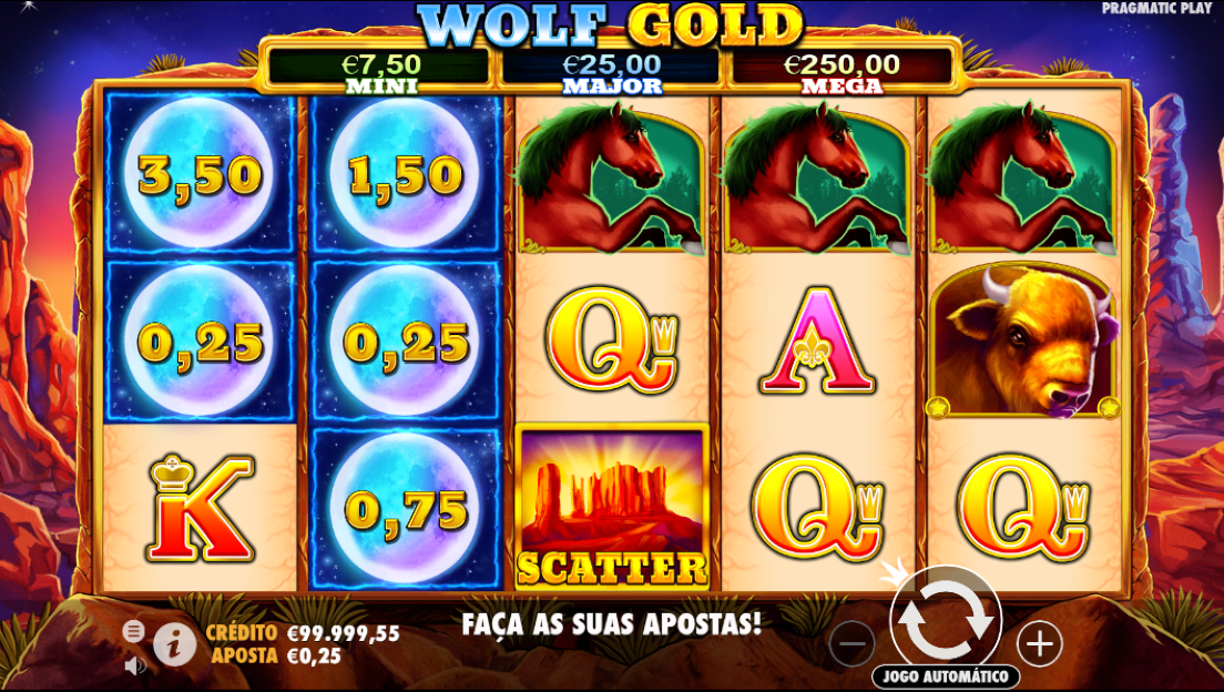 Benefícios do Wolf Gold Slot